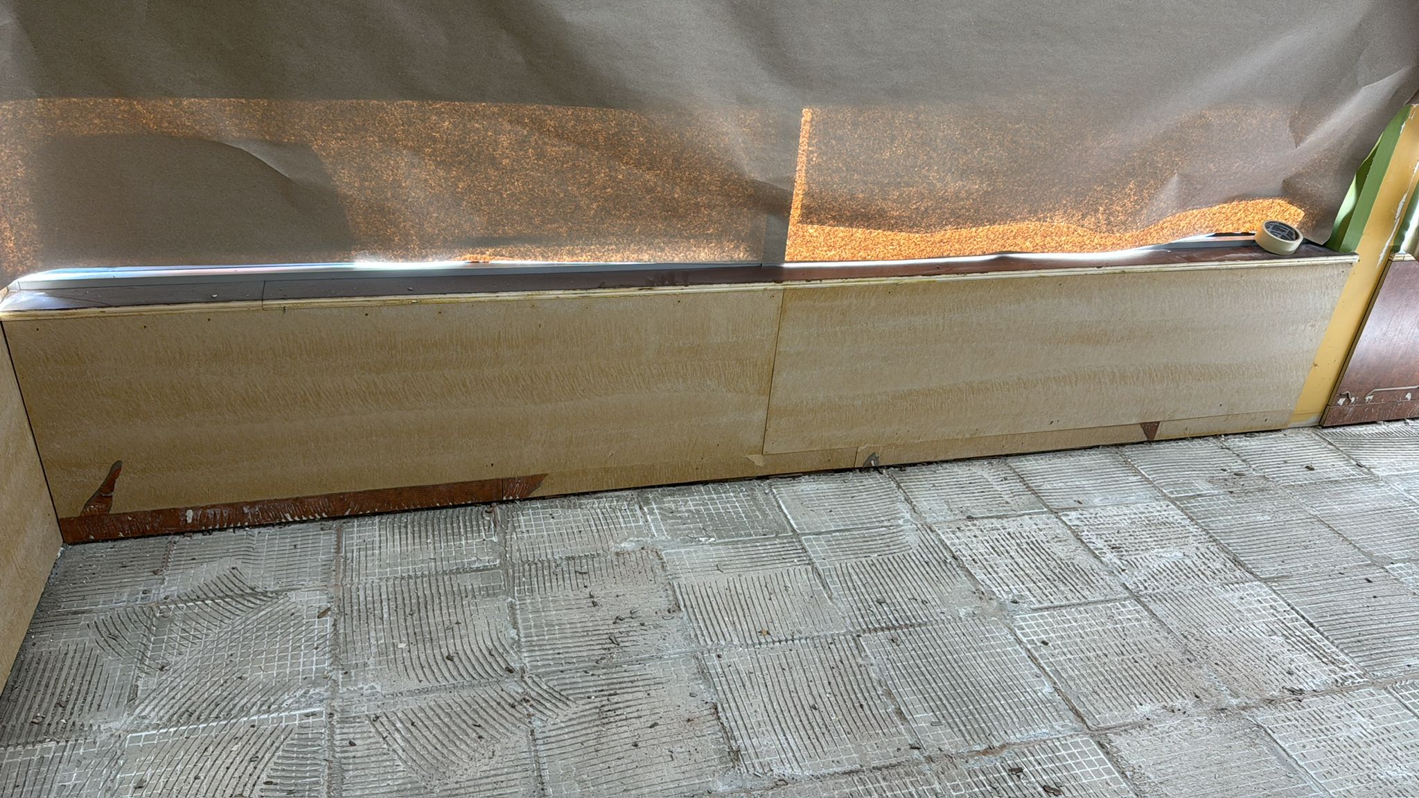 Floor preparation before new flooring installation